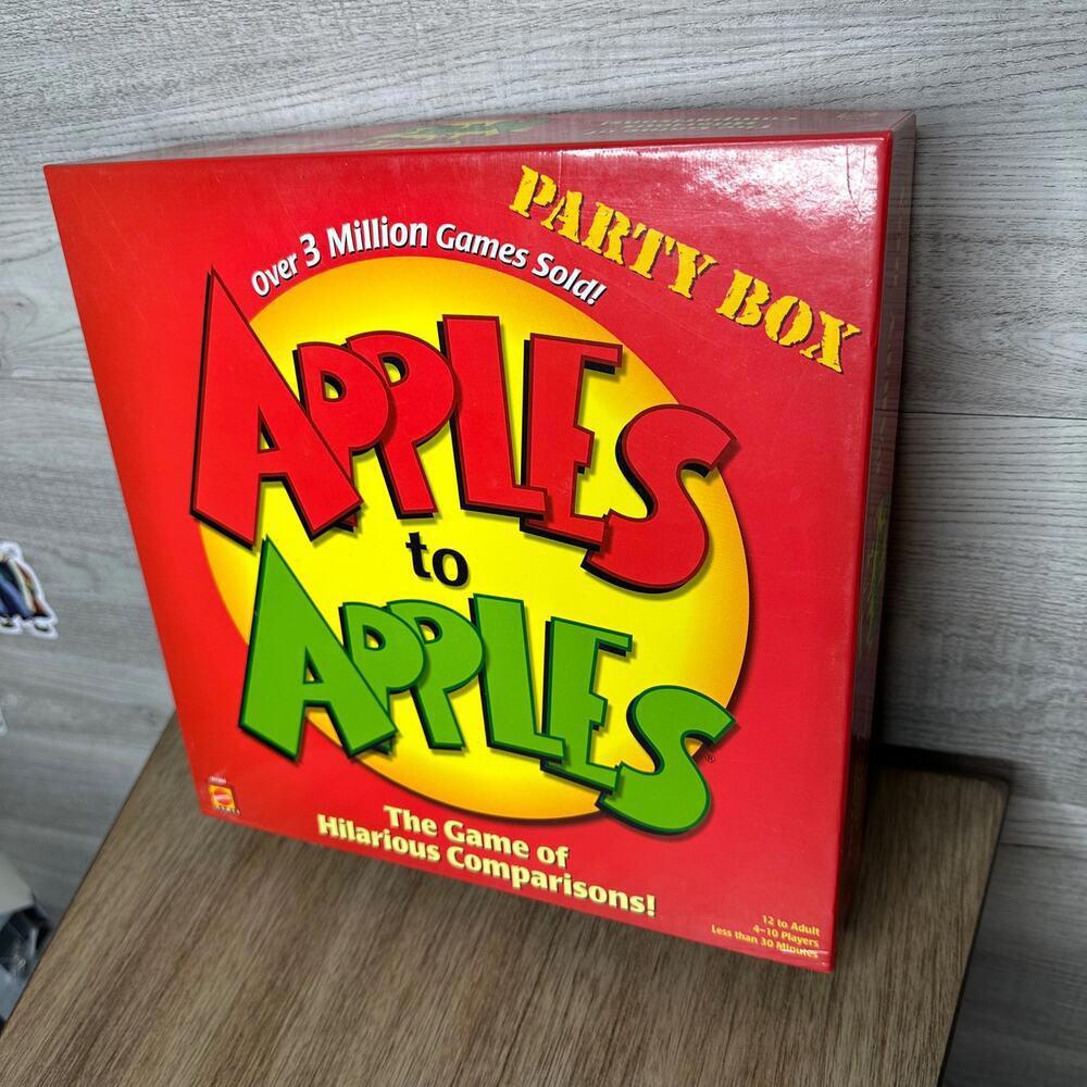 Apples to Apples Party Box - The Hilarious Comparison Game!